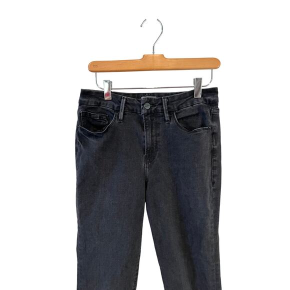 Frame Denim Le Mini Boot Cut Denim Jeans Light Black Wash 29 - Picture 3 of 9